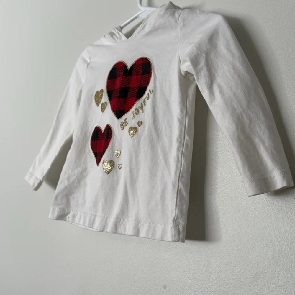 Long sleeve heart shirt